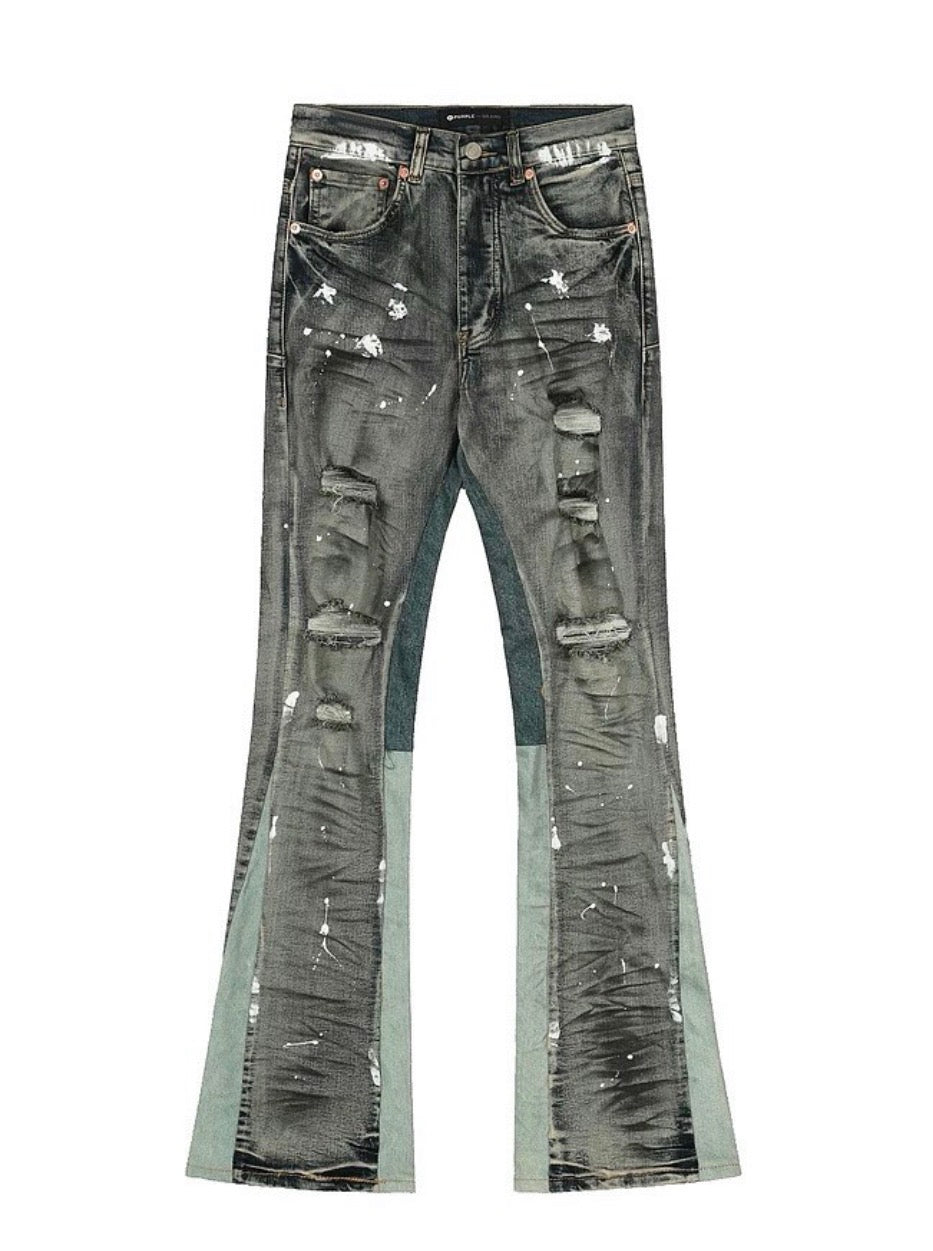 P FLARED JEANS
