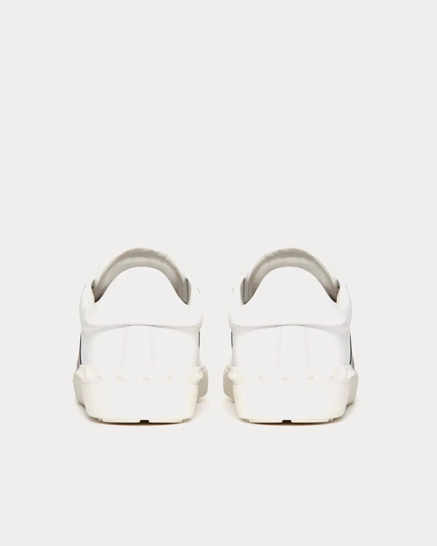 V Open Leather Sneaker